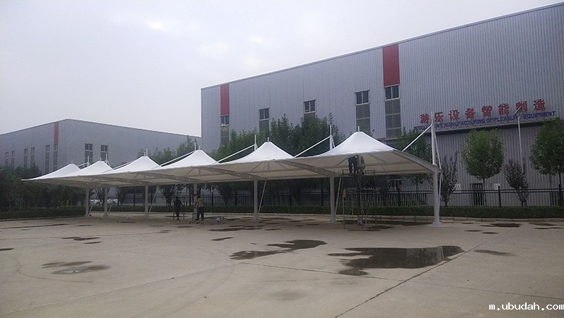 成安宏发机械汽车棚膜结构